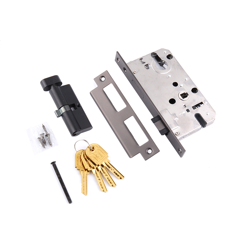 89-63 Modern simple silent american style indoor door lock one-piece lock