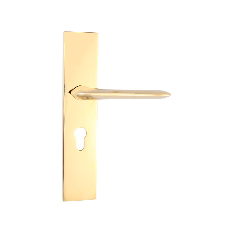 97-90 Modern simple silent lock bedroom door lock one-piece lock