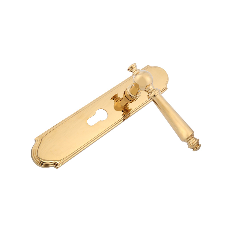 513-313 Pure copper French retro silent indoor bedroom door lock