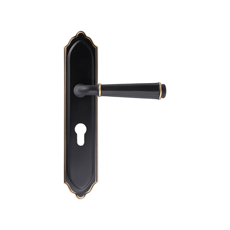 89-63 Modern simple silent american style indoor door lock one-piece lock