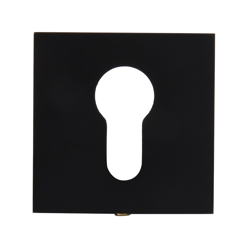 20-305 Minimalist light luxury silent lock body black American bedroom door lock