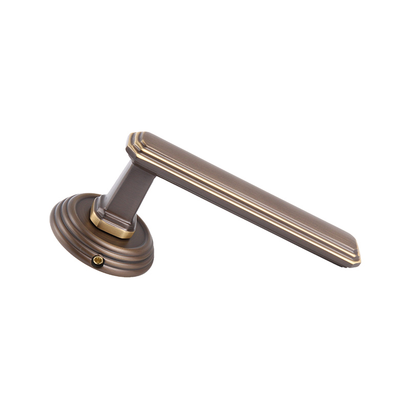 103-018 Solid copper American silent split indoor door lock