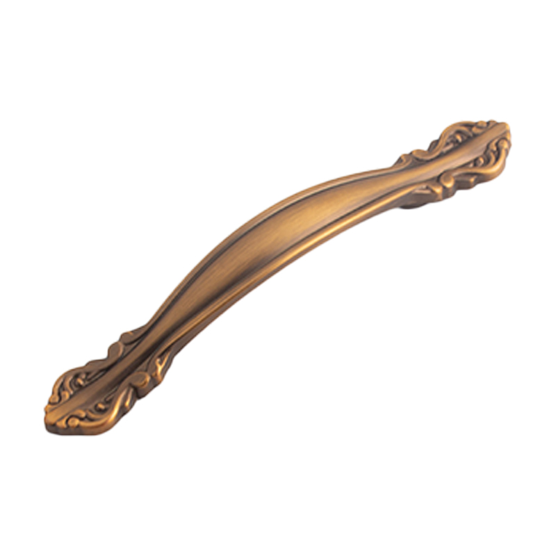 135 European style high-end light luxury amber red cabinet drawer handle