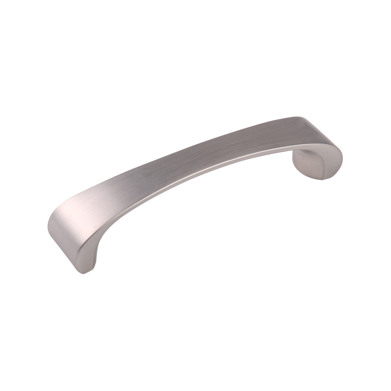 2555 Electroplated wear-resistant zinc alloy exposed drawer door handle