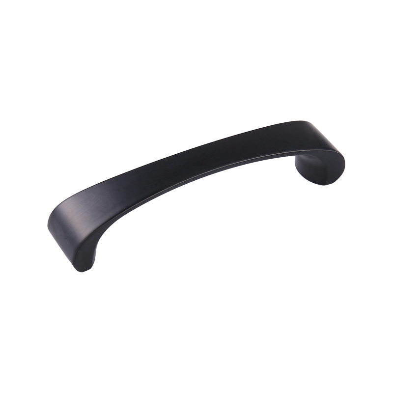 2555 Electroplated wear-resistant zinc alloy exposed drawer door handle