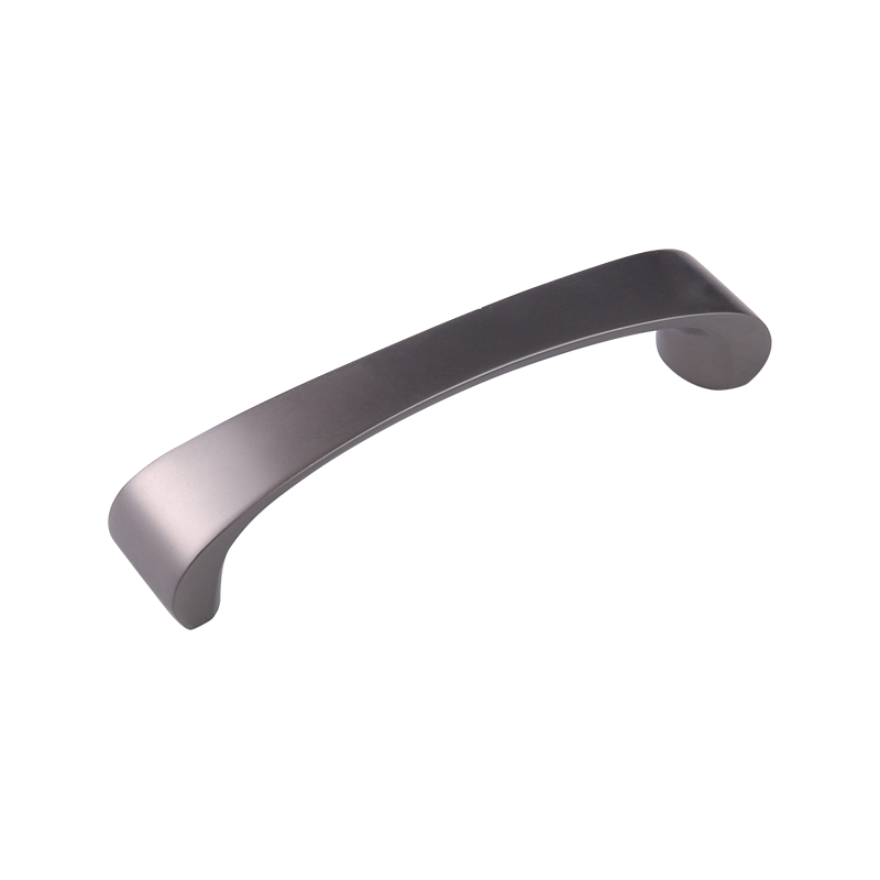 2555 Electroplated wear-resistant zinc alloy exposed drawer door handle