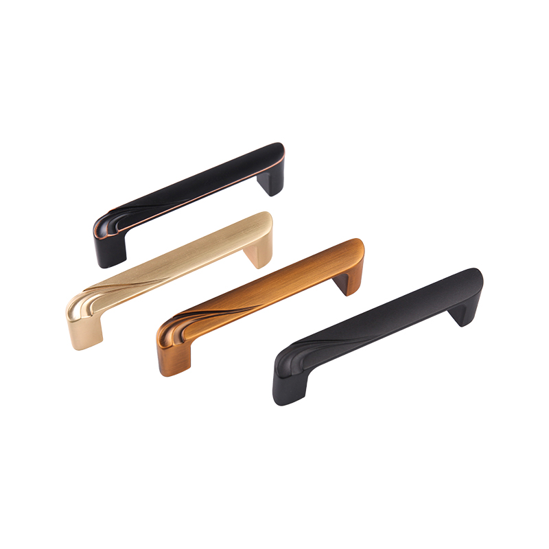 901 Electroplated single hole wardrobe drawer handle