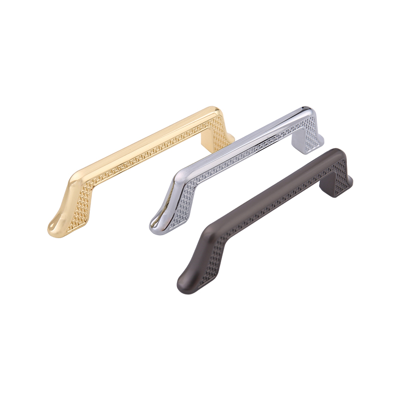 K628 handle-surface-mounted furniture cabinet handle zinc alloy electroplated handle