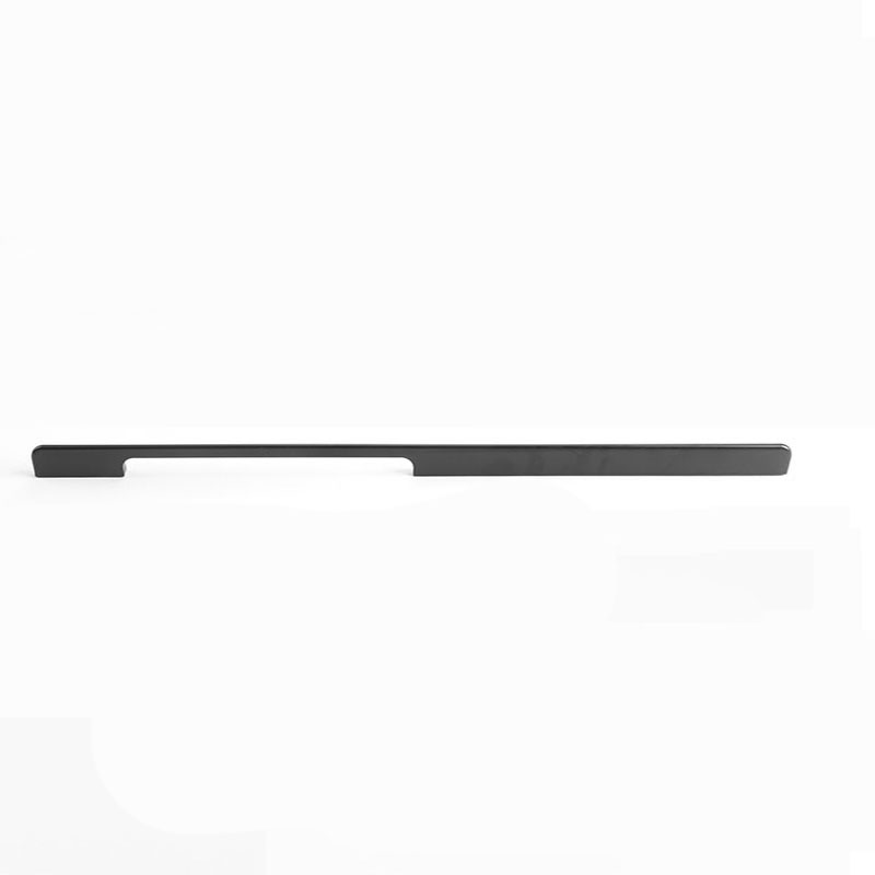 AL1016 simple three-hole elegant black one meter long wardrobe handle