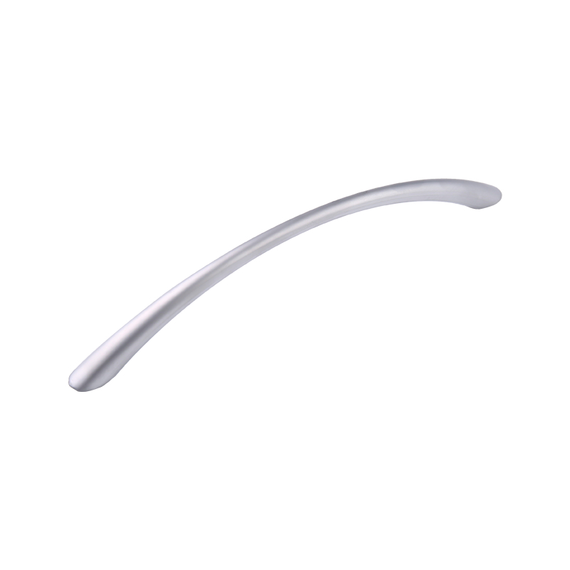 901B zinc alloy bright chrome minimalist cabinet drawer handle