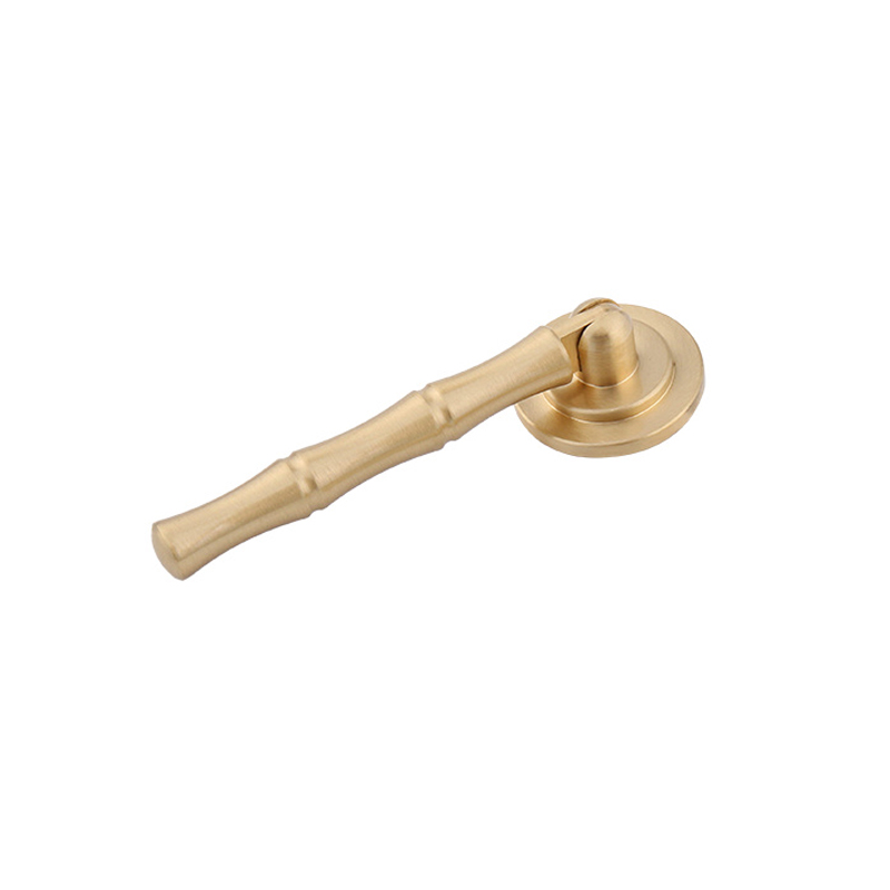 9015 Chinese style solid brass ring cabinet handle