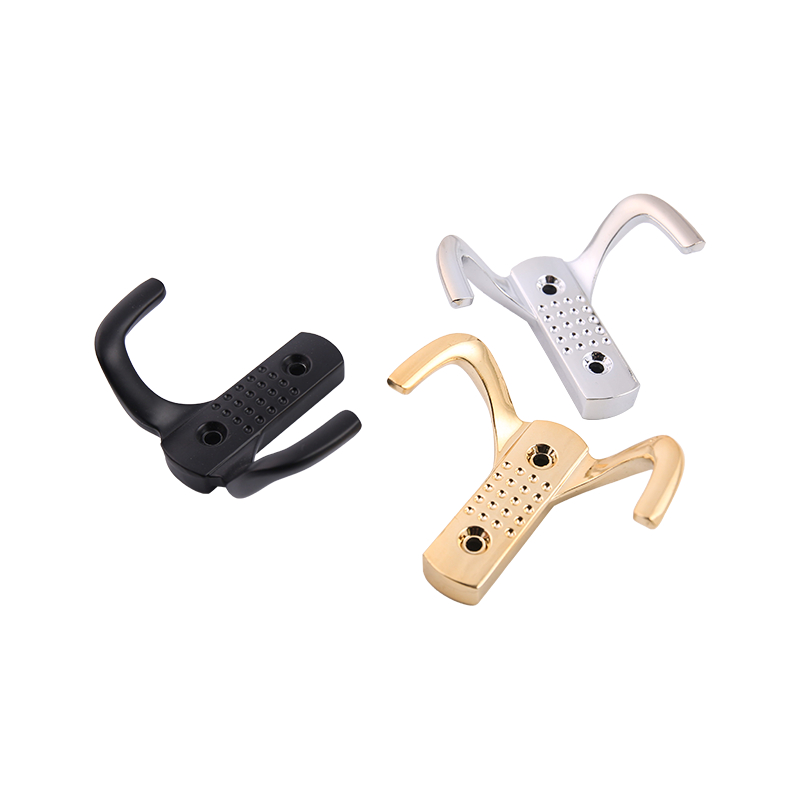 Y155 Double hook modern simple aluminum alloy coat hook