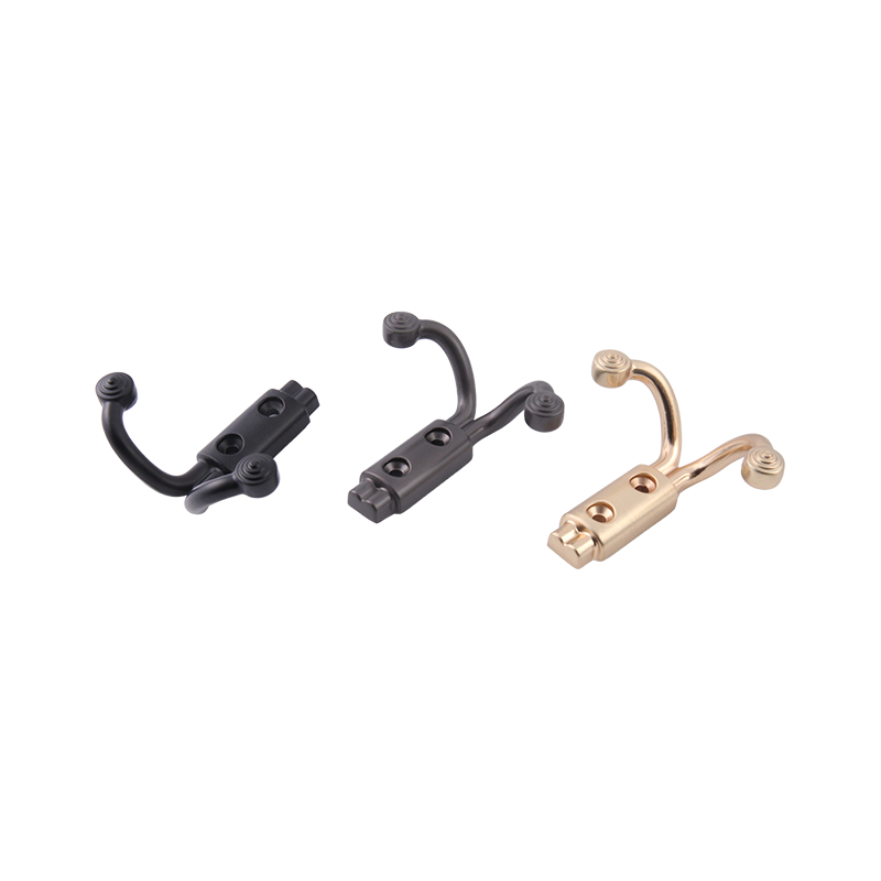 Y106 two hook three hook wardrobe wall clothes hook