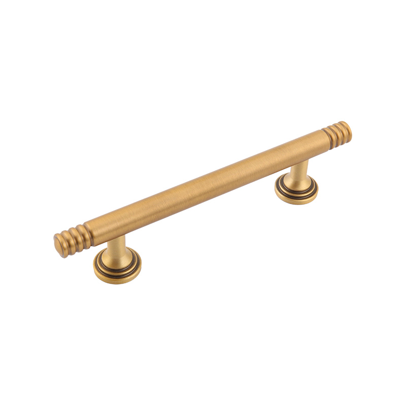 8413 Brass vintage drawer hardware furniture wardrobe handle