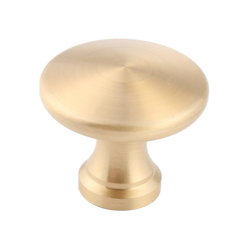 8162 Light luxury and simple new Chinese and American style golden wardrobe cabinet round handle handle